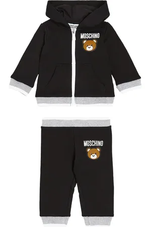 Moschino Bebé - set de sudadera y pantalones deportivos