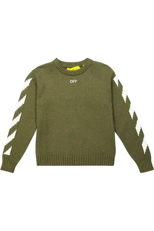 OFF-WHITE Jersey de algodón con logo