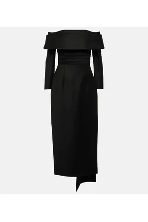 EMILIA WICKSTEAD Vestido midi Derika de lana