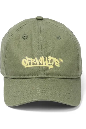 OFF-WHITE Gorra de algodón con logo