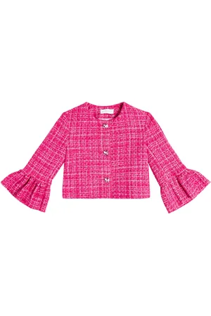 MONNALISA Chaqueta en punto bouclé de algodón