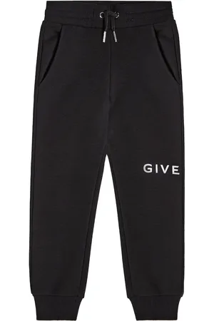 Givenchy Pantalones deportivos de algodón con logo