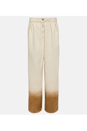 Alanui Jeans anchos de tiro alto