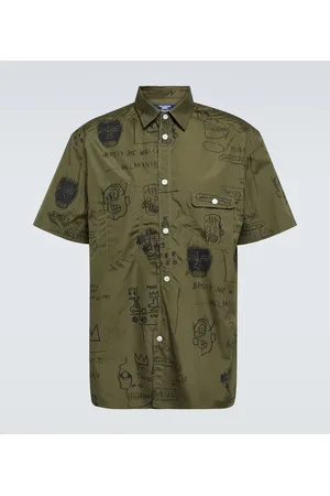 JUNYA WATANABE X Basquiat camisa de algodón