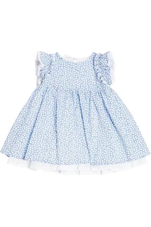 Il gufo Bebé - vestido de algodón estampado