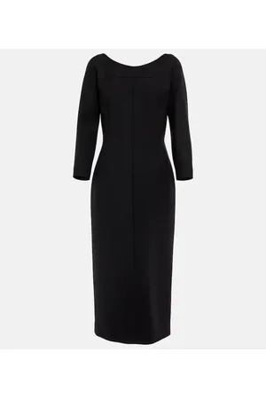 The Row Vestido midi Tulip en mezcla de lana