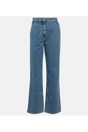 Burberry Jeans rectos de tiro alto