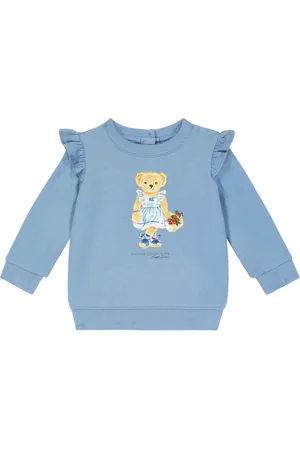 Ralph Lauren Bebé - sudadera Polo Bear de algodón