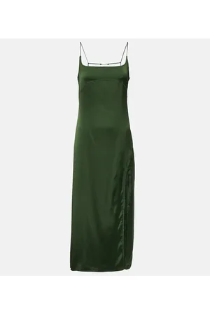 Jacquemus Vestido lencero La Robe Notte de satén