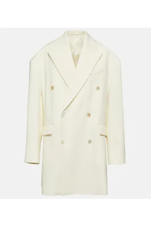 WARDROBE.NYC Abrigo cruzado de lana