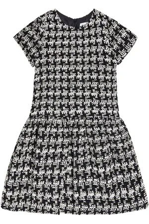 Tartine Et Chocolat Vestido de tweed de pata de gallo