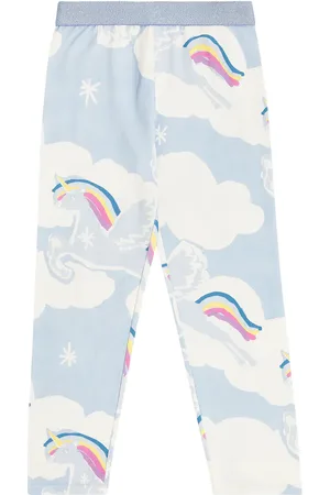 Stella McCartney Leggings en mezcla de algodón estampados