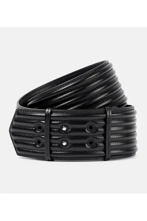 Alaïa Alaïa Cinturón de piel acolchado