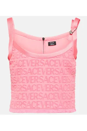 VERSACE Top Safety Pin de algodón