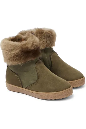 PèPè PèPè Botines de ante con borrego