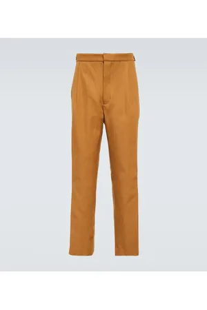 King & Tuckfield Pantalones de lino y algodón