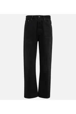 Totême Jeans rectos de tiro alto