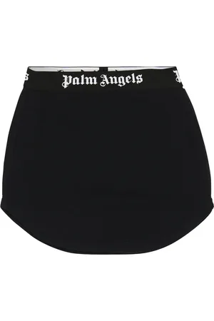Palm Angels Falda pantalón en jersey de algodón