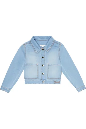 Chloé Chloé Kids Chaqueta en denim