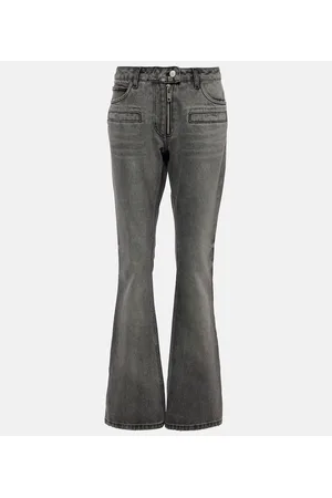 Courrèges Courrèges Jeans rectos de tiro bajo