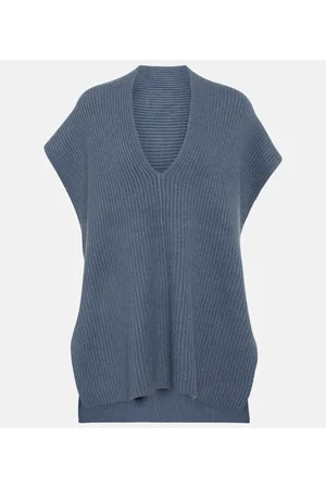 Joseph Top de cachemir acanalado