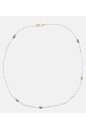Sophie Buhai Collar Mermaid con perlas de agua dulce y cuentas de plata bañadas en oro de 18 ct