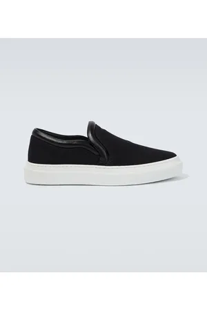 J.W.Anderson Zapatillas slip-on de lona y piel