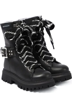 MONNALISA Botas de piel adornadas