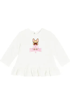 MONNALISA X Chiara Ferragni Bebé - vestido de algodón