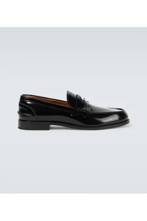 Christian Louboutin Mocasines penny de piel