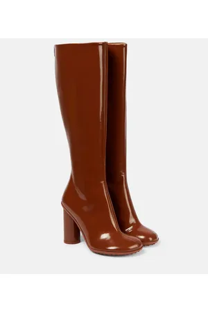 Bottega Veneta Botas altas de piel