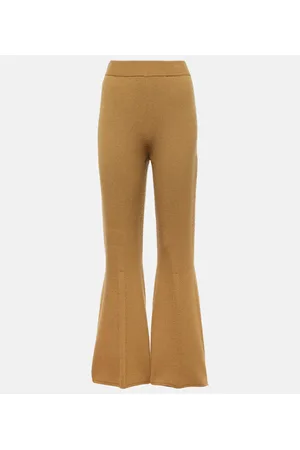 Joseph Pantalones flared en mezcla de lana