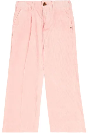 Scotch&Soda Pantalones anchos en pana de tiro alto