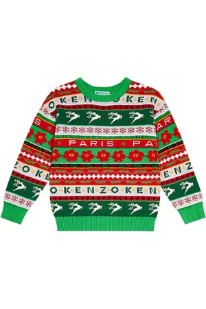 Kenzo Jersey de mezcla de algodón en jacquard
