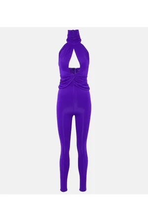 MAGDA BUTRYM Mono de jersey con cuello halter