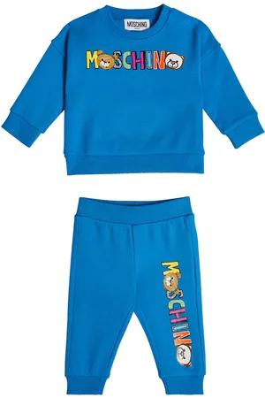 Moschino Bebé - chándal de algodón con logo