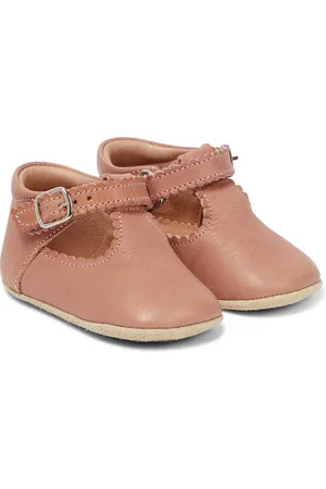 Petit Nord Bebé - zapatos de piel con barra en T