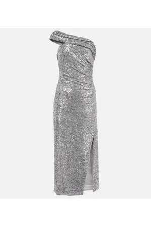 Simkhai Vestido midi asimétrico con adornos