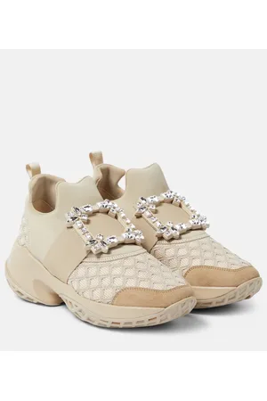 Roger Vivier Zapatillas Viv Run adornadas