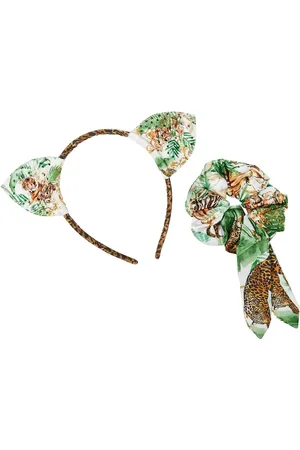 Camilla Set de diadema y coletero estampados