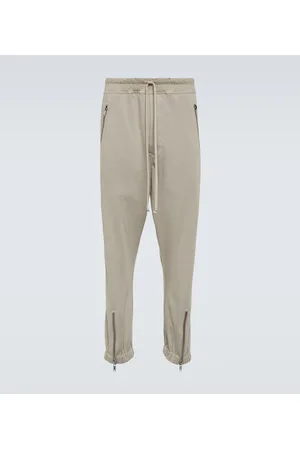 Rick Owens Pantalones deportivos de algodón