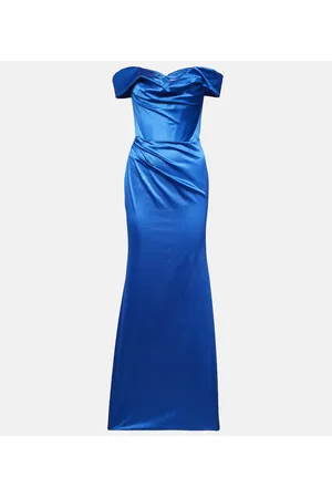 Vivienne Westwood Vestido de fiesta en satén drapeado