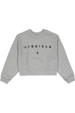 Maison Margiela Sudadera en jersey de algodón con logo