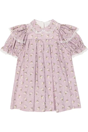 PAADE Vestido en gasa de algodón floral
