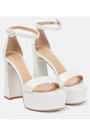 Gianvito Rossi Sandalias Holly de piel con plataforma