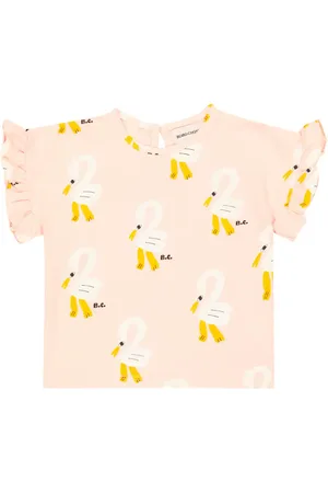 Bobo Choses Bebé - camiseta de algodón con volantes