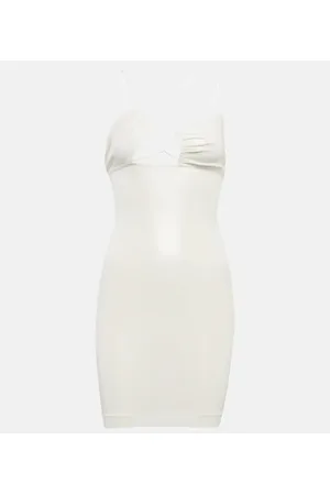 Nensi Dojaka Vestido corto bodycon con aberturas