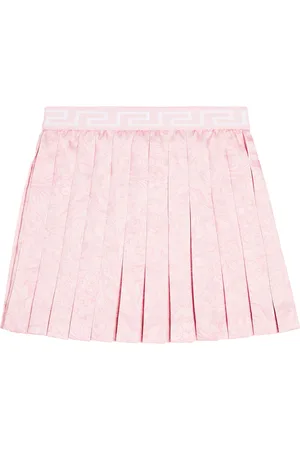 VERSACE Falda Barocco plisada