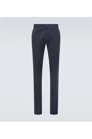 Ermenegildo Zegna Pantalones chinos en mezcla de algodón