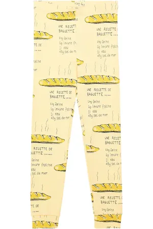 Mini Rodini Leggings en jersey de algodón estampado